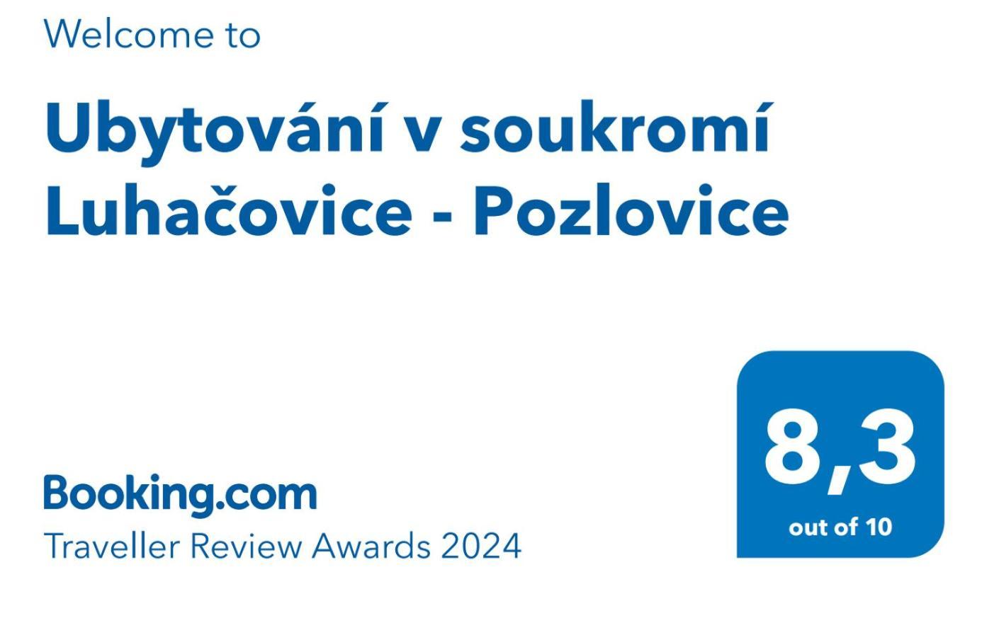 Ubytovani V Soukromi - Pozlovice Luhacovice